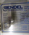 Used Bendel 25,000 Gallon 316L Stainless Steel Vertical Tank