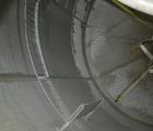 Used Bishopric Products Co. Jacketed Tank, 12,000 Gallon, 304 Stainless Steel, Vertical. 12'6