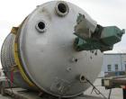 USED: Bishopric Products Co jacketed tank, 12,000 gallon, 304 stainless steel, vertical. 12'6