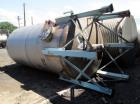 Used Buffalo Pressure Tank, 10,000 Gallon, 304 Stainless Steel, Vertical. Approximate 120