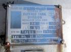 Used Buffalo Pressure Tank, 10,000 Gallon, 304 Stainless Steel, Vertical. Approximate 120