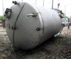 Used Buffalo Pressure Tank, 10,000 Gallon, 304 Stainless Steel, Vertical. Approximate 120