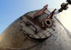 Used Buffalo Pressure Tank, 10,000 Gallon, 304 Stainless Steel, Vertical. Approximate 120