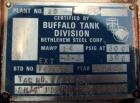 Used- Buffalo Pressure Tank, 10,000 Gallon, 304 Stainless Steel, Vertical. Approximate 120