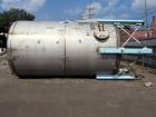 Used Buffalo Pressure Tank, 10,000 Gallon, 304 Stainless Steel, Vertical. Approximate 120