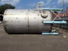 Used- Buffalo Pressure Tank, 10,000 Gallon, 304 Stainless Steel, Vertical. Approximate 120