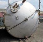 Used Buffalo Pressure Tank, 10,000 Gallon, 304 Stainless Steel, Vertical. Approximate 120