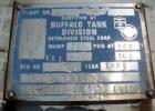 Used- Buffalo Pressure Tank, 10,000 Gallon, 304 Stainless Steel, Vertical. Approximate 120