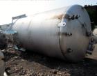 Used Buffalo Pressure Tank, 10,000 Gallon, 304 Stainless Steel, Vertical. Approximate 120
