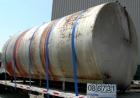 USED: C E Howard tank, 10,000 gallon, 304 stainless steel, horizontal. 110
