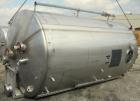 Used: C.E. Howard Tank, 5000 Gallon, 304 Stainless Steel, Vertical.  94