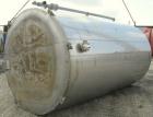 Used: C.E. Howard Tank, 5000 Gallon, 304 Stainless Steel, Vertical.  94