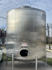 Used Cherry Burrell Storage Tank, Stainless Steel, Vertical, 5000 gallon Capacit