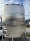 Used Cherry Burrell Storage Tank, Stainless Steel, Vertical, 5000 gallon Capacit