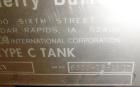 Used- Cherry Burrell 9,000 Gallon Vertical Mixing Tank, Model 9000CV. 7.5hp bottom side agitator, 13' 3