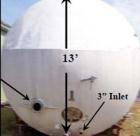 Used Cherry Burrell Horizontal Tank, 30,000 Gallon, Model CH. Height 13', length 38', 3
