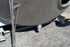 Used Cherry-Burrell Type C Tank, 6,000 Gallon, Model CH, 304 Stainless Steel, Horizontal. 96” Diameter x 184” straight side, dished heads. Top entering agitator with a 1” diameter shaft with (4) padd...