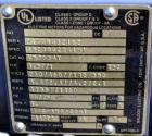 Used Cherry-Burrell Type C Tank, 6,000 Gallon, Model CH, 304 Stainless Steel, Horizontal. 96” Diameter x 184” straight side, dished heads. Top entering agitator with a 1” diameter shaft with (4) padd...