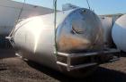Used Cherry Burrell 5000 Gallon 304 Stainless Steel Mix Tank. Type CV. Approx. 8' Diameter x 12' 6