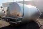 Used Cherry Burrell 5000 Gallon 304 Stainless Steel Mix Tank. Type CV. Approx. 8' Diameter x 12' 6