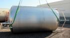 Used Cherry Burrell 5000 Gallon 304 Stainless Steel Mix Tank. Type CV. Approx. 8' Diameter x 12' 6