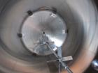 Used Cherry Burrell 5000 Gallon 304 Stainless Steel Mix Tank. Type CV. Approx. 8' Diameter x 12' 6
