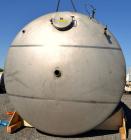 Used- Cherry-Burrell Type C Tank, 10,000 Gallon, 304 Stainless Steel, Vertical. 126” Diameter x 172” straight side, dished t...