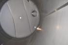 Used Cherry-Burrell Type C Tank, 10,000 Gallon, 304 Stainless Steel, Vertical. 126” Diameter x 172” straight side, dished top and bottom. Bottom side entering agitator with a 3 blade prop, driven by ...