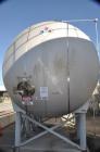Used Cherry Burrell 10,000 Gallon Stainless Steel Horizontal Storage Tank. Approximately 10'6