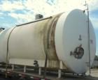 Used Cherry-Burrell Cold Wall Tank, 5000 Gallon, Model E, 304 Stainless Steel, Horizontal. 96