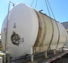 Used Cherry-Burrell Cold Wall Tank, 5000 Gallon, Model E, 304 Stainless Steel, Horizontal. 96
