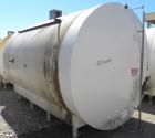 Used Cherry-Burrell Cold Wall Tank, 5000 Gallon, Model E, 304 Stainless Steel, Horizontal. 96
