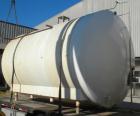 Used Cherry-Burrell Cold Wall Tank, 5000 Gallon, Model E, 304 Stainless Steel, Horizontal. 96