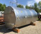 Used- 5000 Gallon Cherry Burrell Sanitary Jacketed Mix Tank.