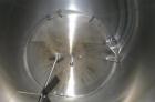 Used- 8000 Gallon Stainless Steel Cherry Burrell Top Agitated Mix Tank. 