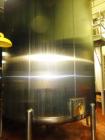 Used 8000 Gallon Stainless Steel Cherry Burrell Top Agitated Mix Tank. 