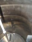 Used- 10,000 Gallon Cherry Burrell Stainless Steel Jacketed Mix Tank. 316L SS contact parts with T304 SS exterior parts. Dim...