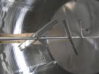 Used Cherry Burrell Jacketed Mix Tank, 7,200 Gallon, 304 Stainless Steel, Vertical.  120