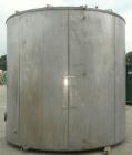 Used- Cherry-Burrell Tri-Canada Tank, 6000 Imperial Gallons (7205 U.S. Gallons), 304 Stainless Steel, Vertical. Approximatel...