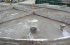 Used Cherry-Burrell Tri-Canada Tank, 6000 Imperial Gallons (7205 U.S. Gallons), 304 Stainless Steel, Vertical. Approximately 128