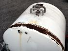 Used Cherry-Burrell Storage Tank, 5000 Gallon, 304 Stainless Steel, Horizontal. 120” Diameter x 84” straight side, dished heads. Insulated with carbon steel sheathing. Channel jacket on partial botto...