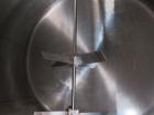 Used Cherry-Burrell Storage Tank, 5000 Gallon, 304 Stainless Steel, Horizontal. 120” Diameter x 84” straight side, dished heads. Insulated with carbon steel sheathing. Channel jacket on partial botto...