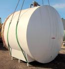Used Cherry Burrell Storage Tank, 5000 Gallon, 304 Stainless Steel, Horizontal. 120