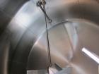 Used Cherry Burrell Storage Tank, 5000 Gallon, 304 Stainless Steel, Horizontal. 120” Diameter x 84” straight side, dished heads. Insulated with carbon steel sheathing. Channel jacket on partial botto...
