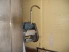 Used Cherry Burrell 10,000 gallon stainless steel storage tank. Approx. 10'6