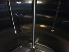 Used Cherry Burrell Single Shell Blend Tank, Approximate 5,000 Gallon, 316 Stainless Steel, Vertical. Approximate 120