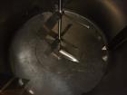 Used Cherry Burrell Single Shell Blend Tank, Approximate 5,000 Gallon, 316 Stainless Steel, Vertical. Approximate 120