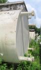 Used Mueller 8,000 Gallon Mix Tank, 304 Stainless Steel, Vertical.