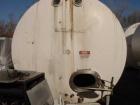 USED: 10,000 Gallon Cherry Burrell insulated horizontal storage tank.304 stainless steel interior, mild steel painted exterior. 10' outsidediameter x 22'4