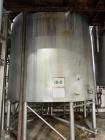 Used 6,000 Gallon 316 Stainless Steel Jacketed & Double Motion Agitated Tank with scraper agitation and center agitation with turbine blade paddles. Jacket rated for 100 PSI at 350 degrees Fahrenheit...